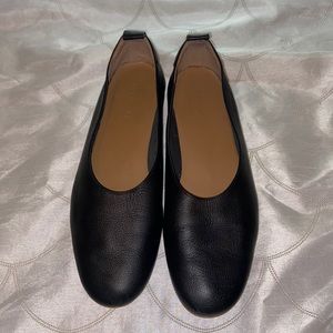 Everlane The Italian Leather Day Glove Black Limited Edition Ballet Flats size 8